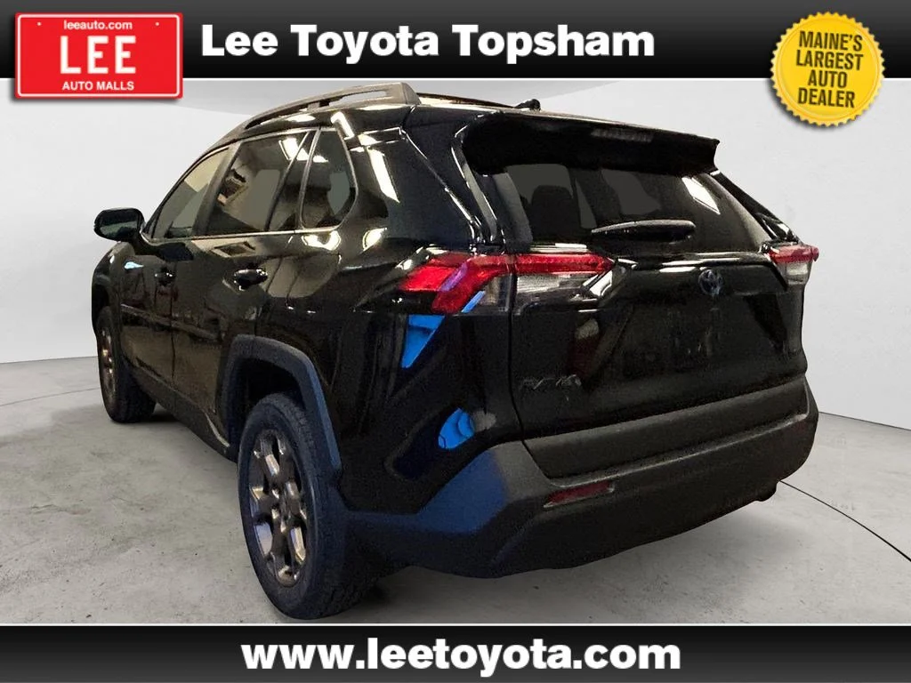 Certified Used 2024 Midnight Black Metallic Toyota Hybrid Woodland image 3