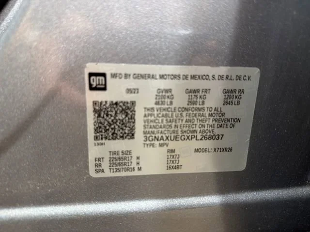 Used 2023 Sterling Gray Metallic Chevrolet LT image 16