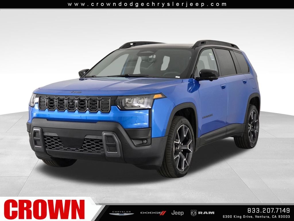 New 2026 Hydro Blue Pearl-Coat Exterior Paint Jeep Overland image 1