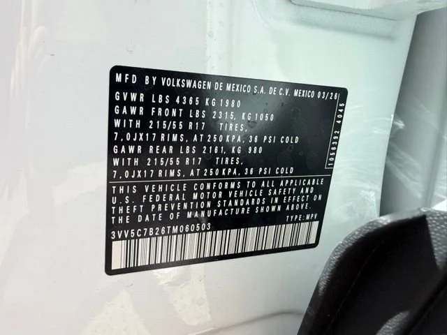 New 2026 Pure White Volkswagen S image 26