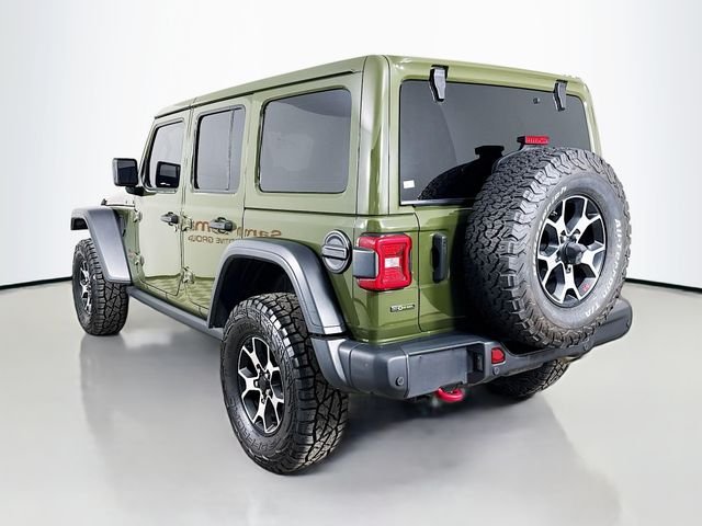 Used 2021 Green Jeep Unlimited Rubicon image 5