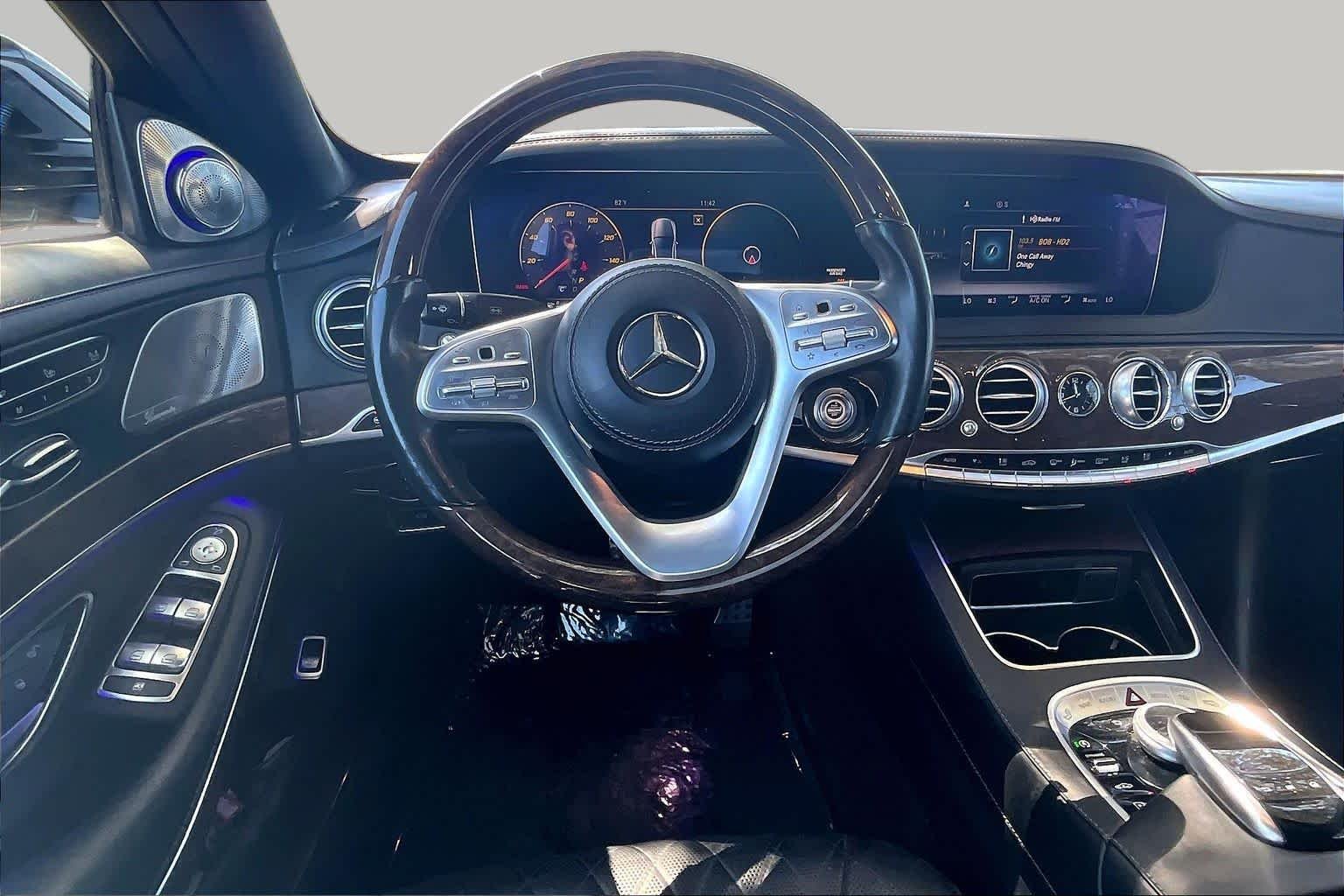 Used 2019 Obsidian Black Metallic Mercedes-Benz S 560 image 6