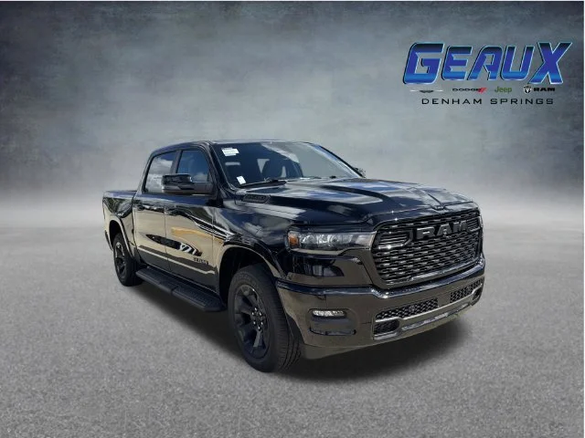 New 2027 Diamond Black Crystal Pearl-Coat Exterior Paint RAM Big Horn/Lone Star image 1