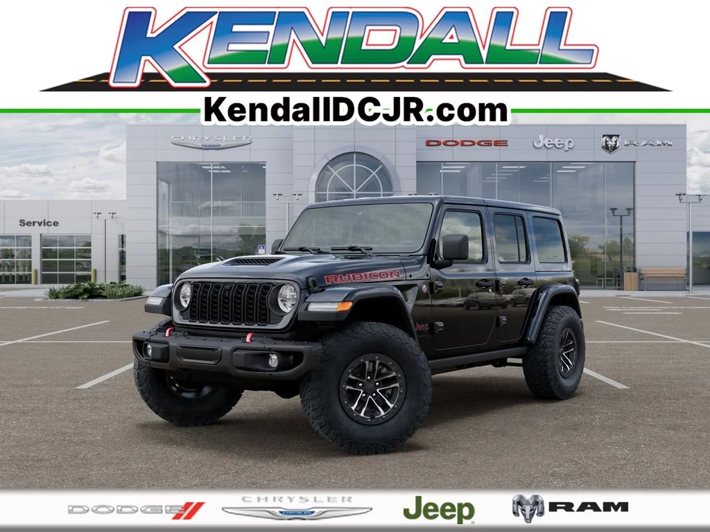 New 2026 Black Clearcoat Jeep Rubicon X image 1