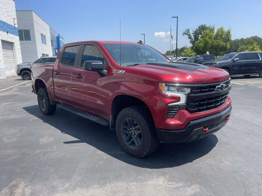 Used 2023 Radiant Red Tintcoat Chevrolet LT Trail Boss image 1