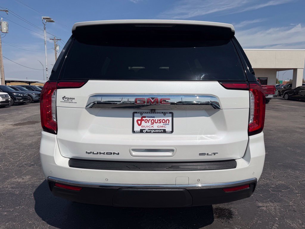 Used 2022 WHITE FROST TRICOAT GMC SLT image 15