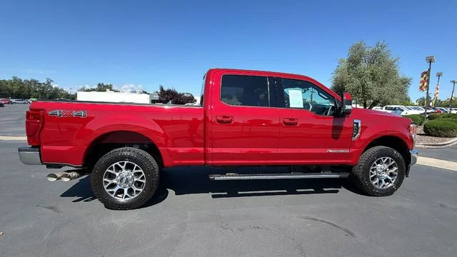 Used 2022 Red Ford Lariat image 3