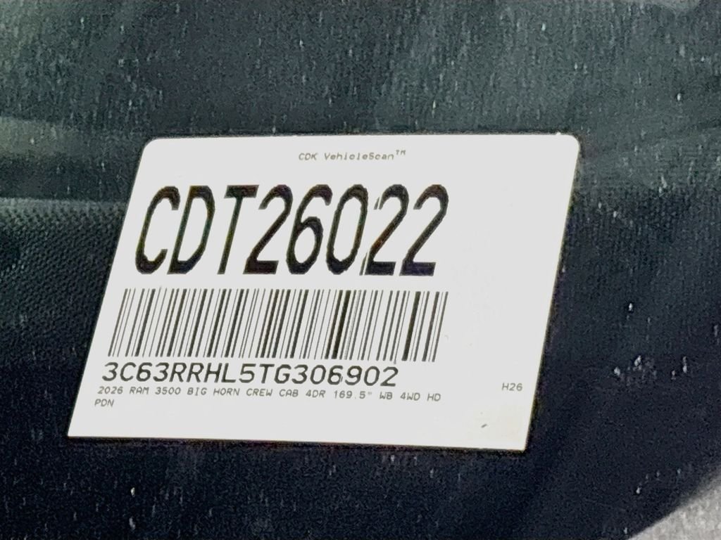 New 2026 Ceramic Gray Clearcoat RAM Big Horn image 25