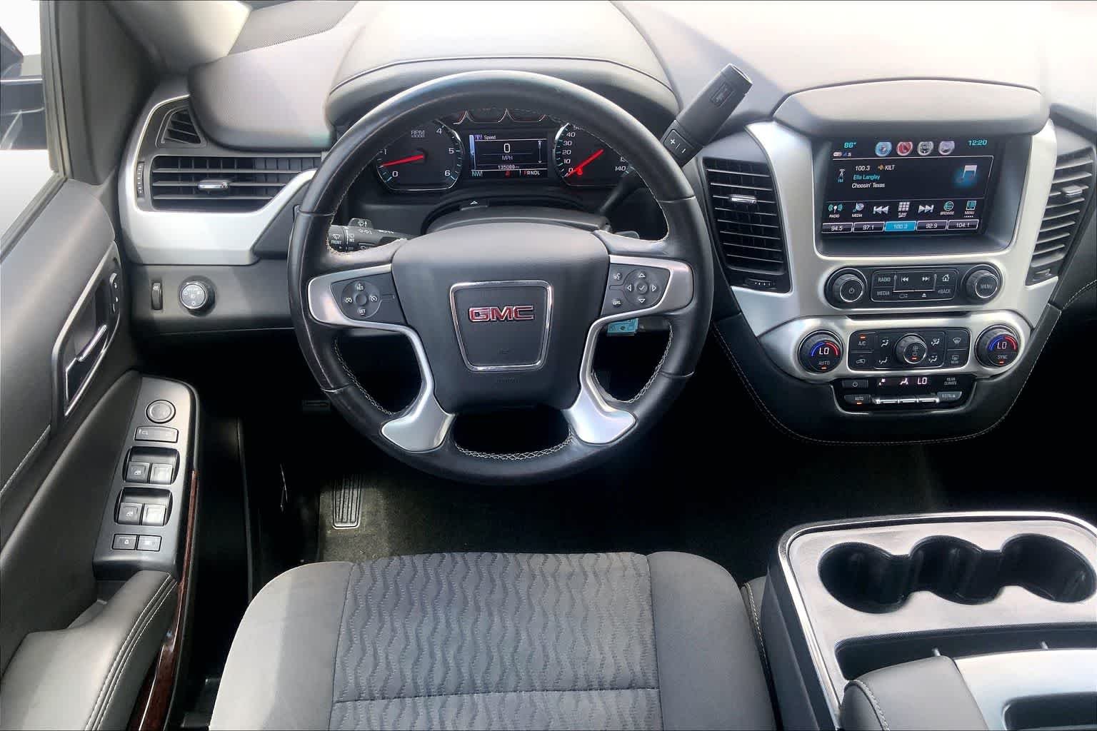 Used 2018 Dark Sapphire Blue Metallic GMC SLE image 5