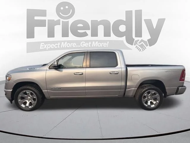 Used 2021 Billet Silver Metallic Clearcoat Ram Big Horn/Lone Star image 3