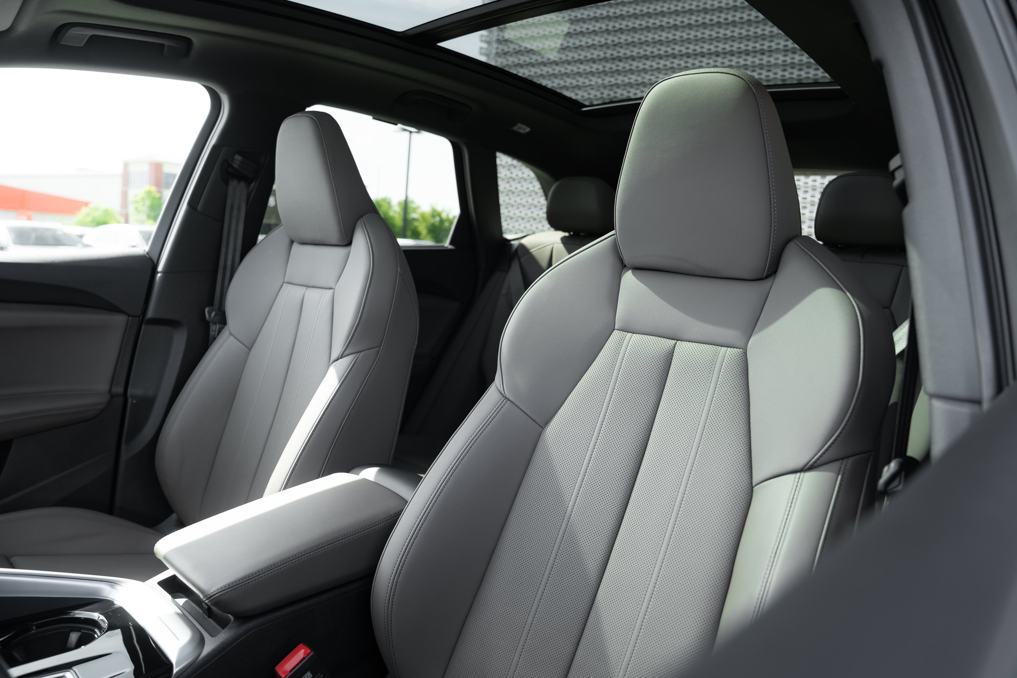 Certified Used 2025 Glacier White Metallic Audi Premium Plus image 24