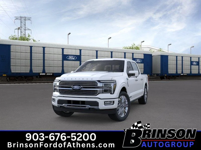 New 2026 Star White Metallic Tri-Coat Ford Platinum® image 2