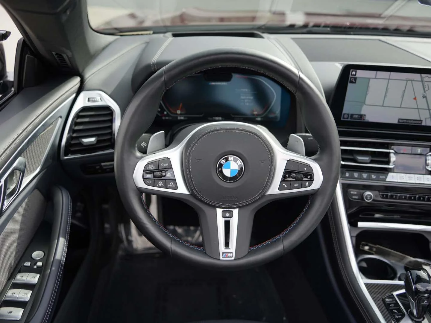 Used 2025 Aventurin Red Metallic BMW M850i xDrive Convertible image 9