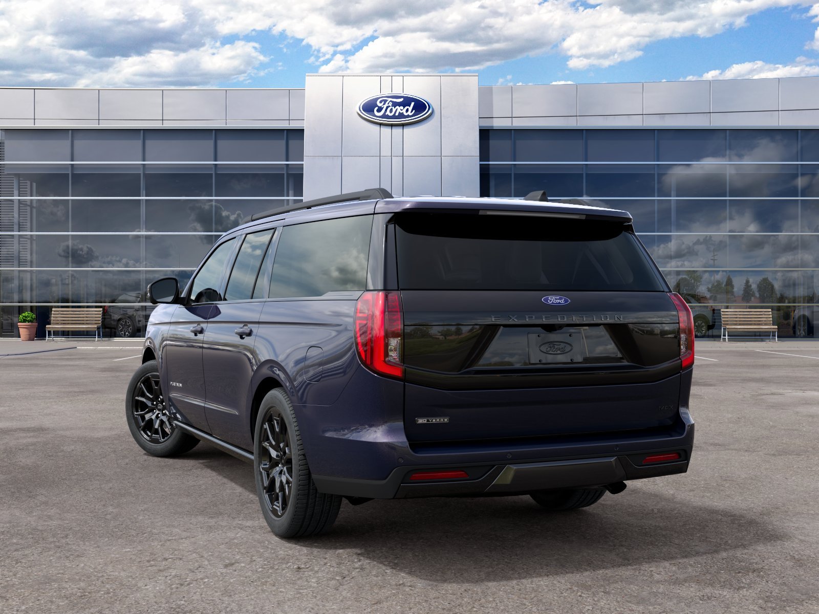 New 2027 Blue Ember Metallic Ford Platinum image 9