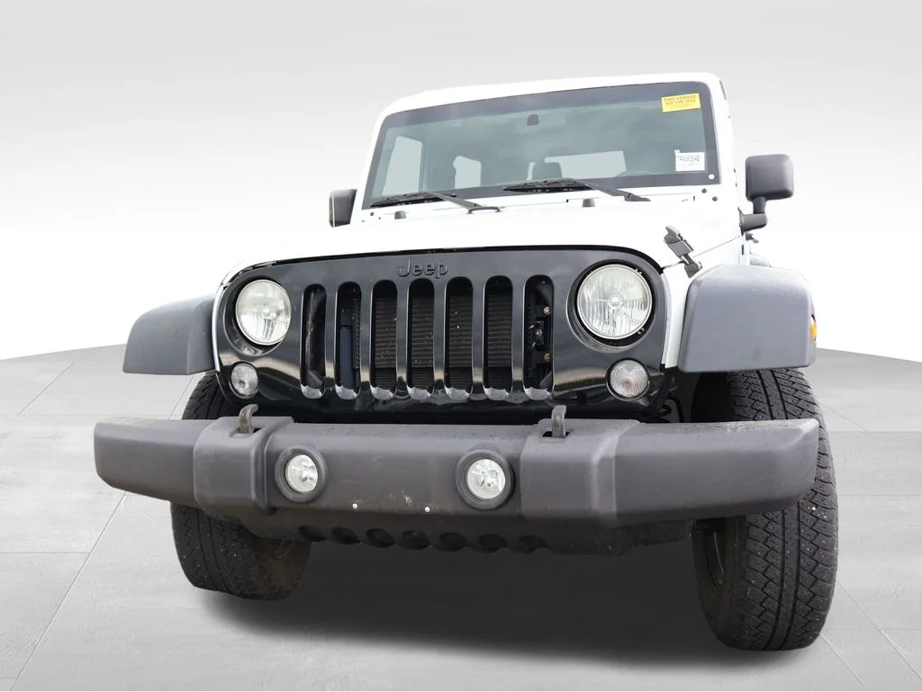Used 2017 Bright White Clearcoat Jeep Willys Wheeler image 3