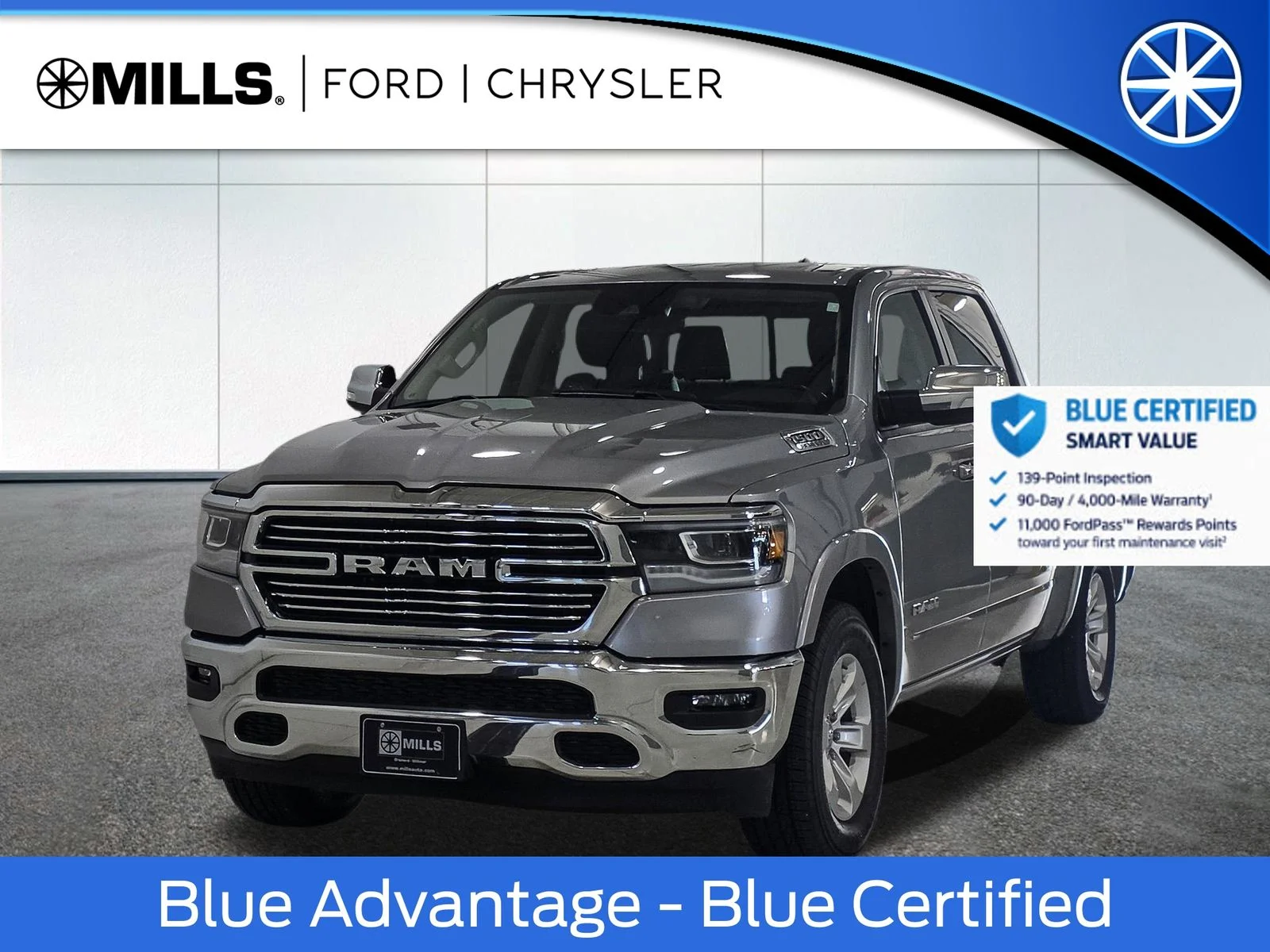 Certified Used 2021 Silver Ram Laramie image 1