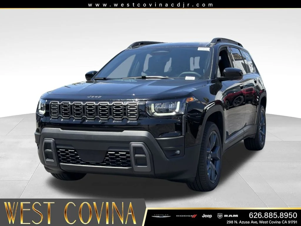 New 2026 Diamond Black Crystal Pearlcoat Jeep  image 2