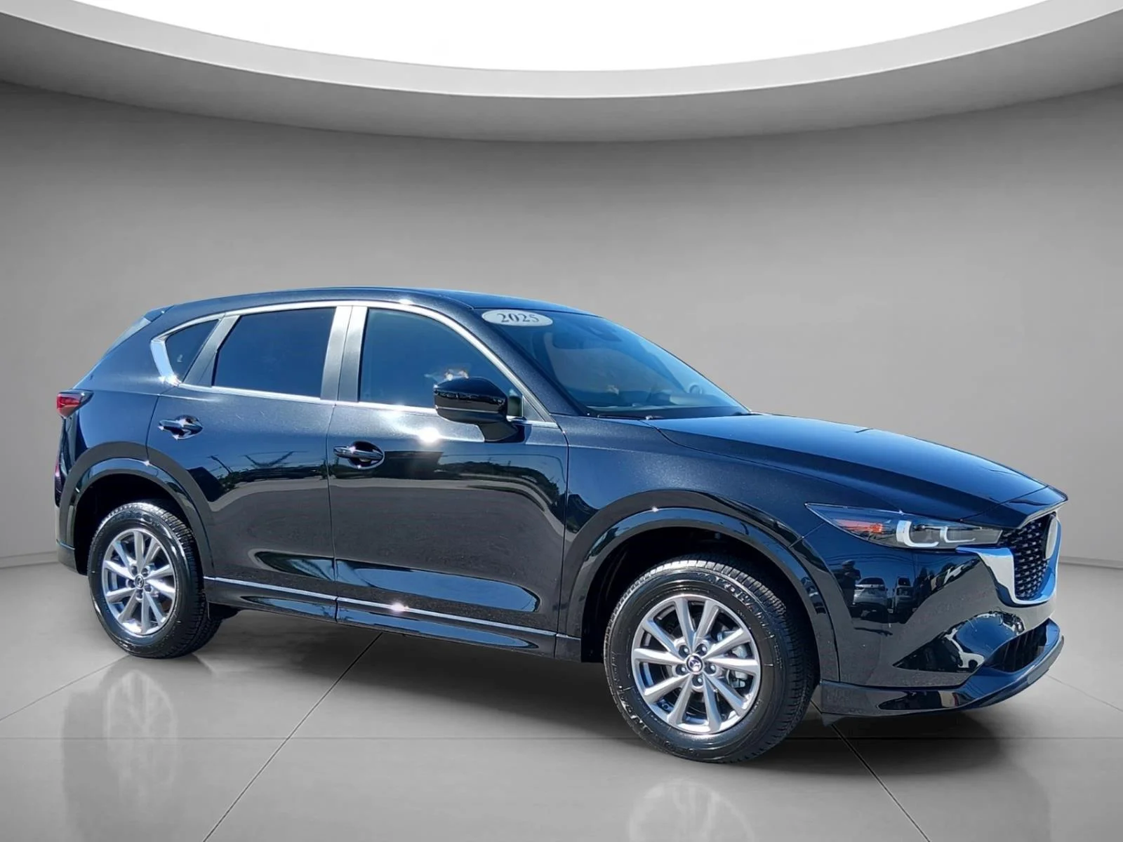 Certified Used 2025 Jet Black Mica Mazda 2.5 S Preferred Package image 7
