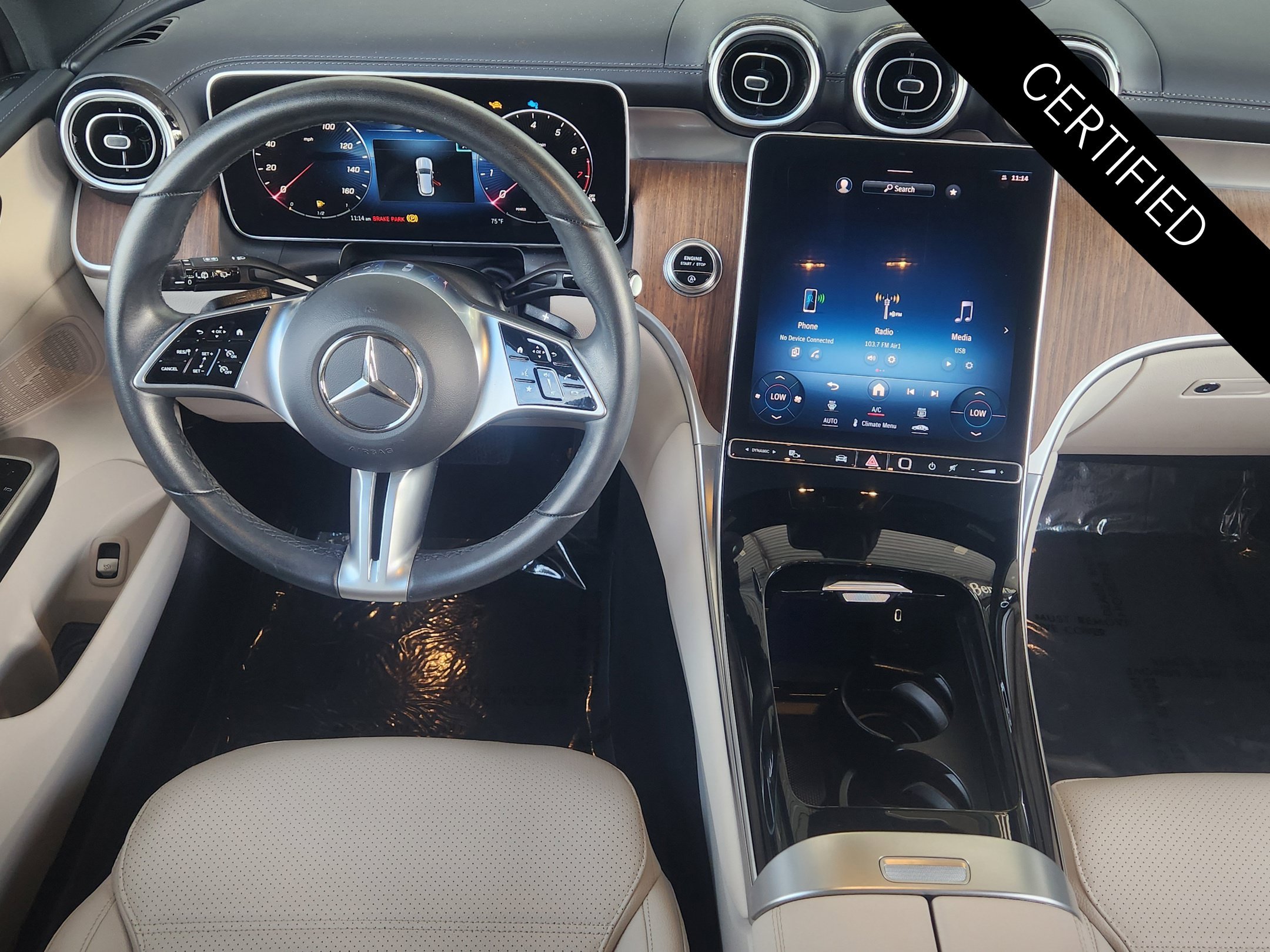 Certified Used 2024 Black Mercedes-Benz GLC 300 image 27