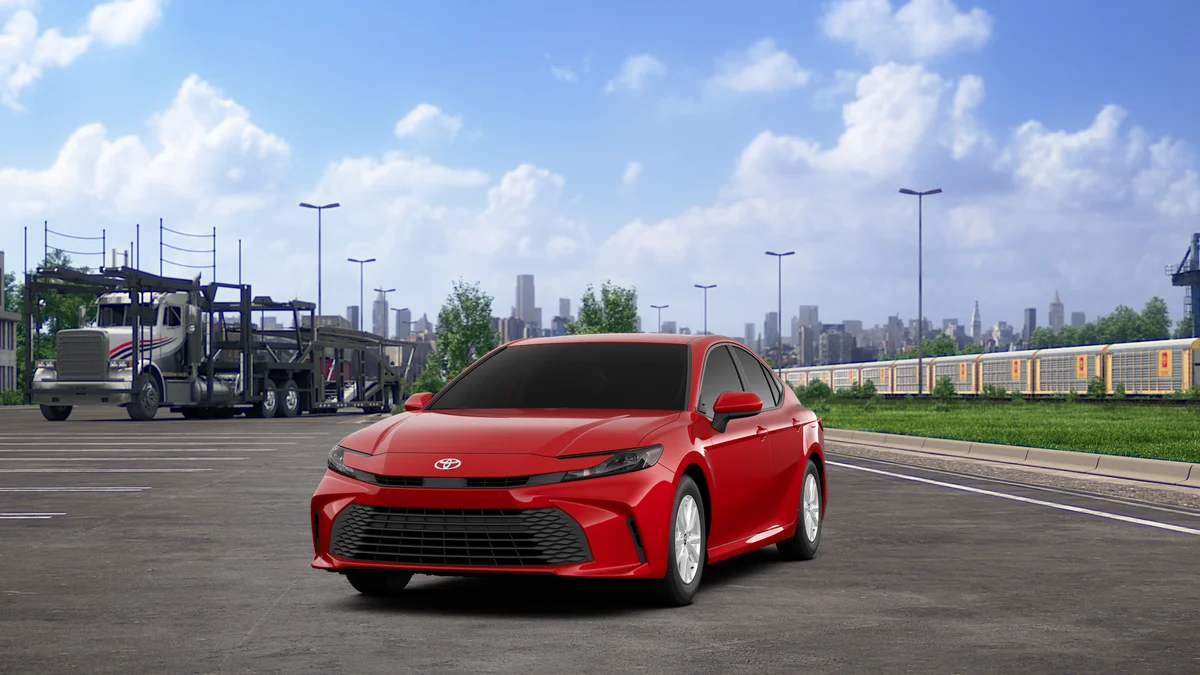 New 2026 Supersonic Red Toyota LE image 19