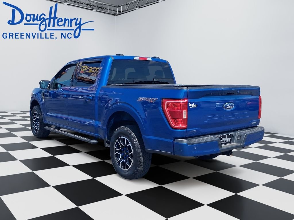 Used 2022 Blue Ford XLT image 3