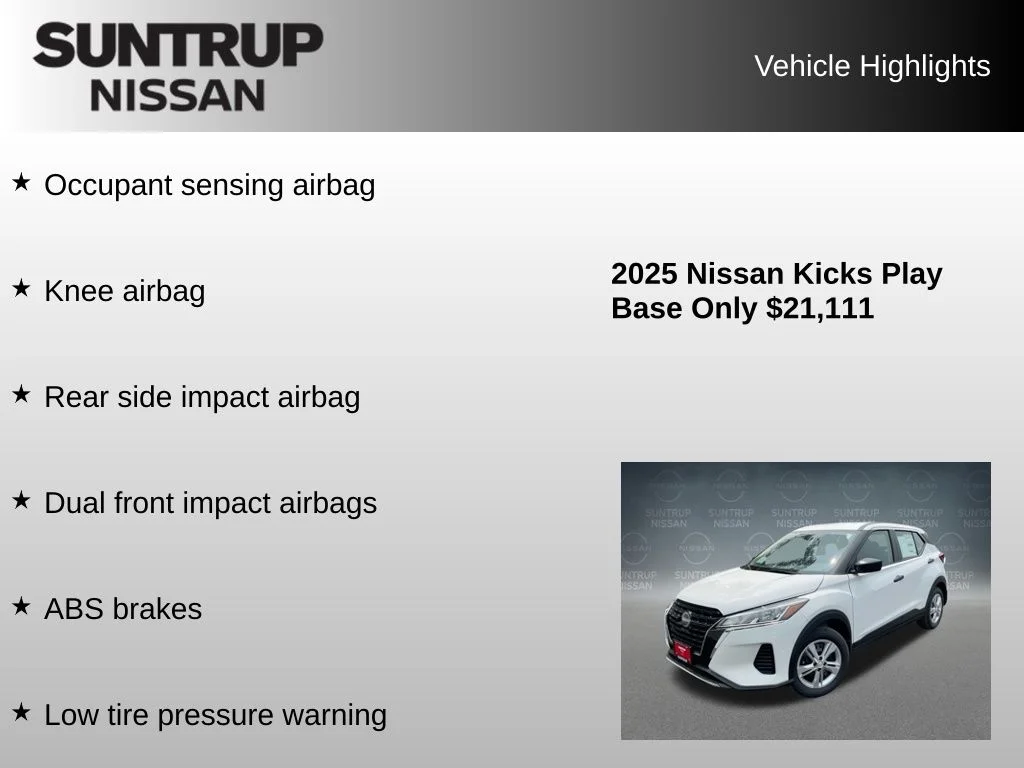2025 Nissan KICKS PLAY Base - Photo 16