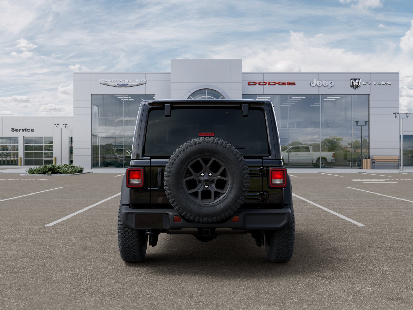 New 2026 Black Clear-Coat Exterior Paint Jeep Willys image 45
