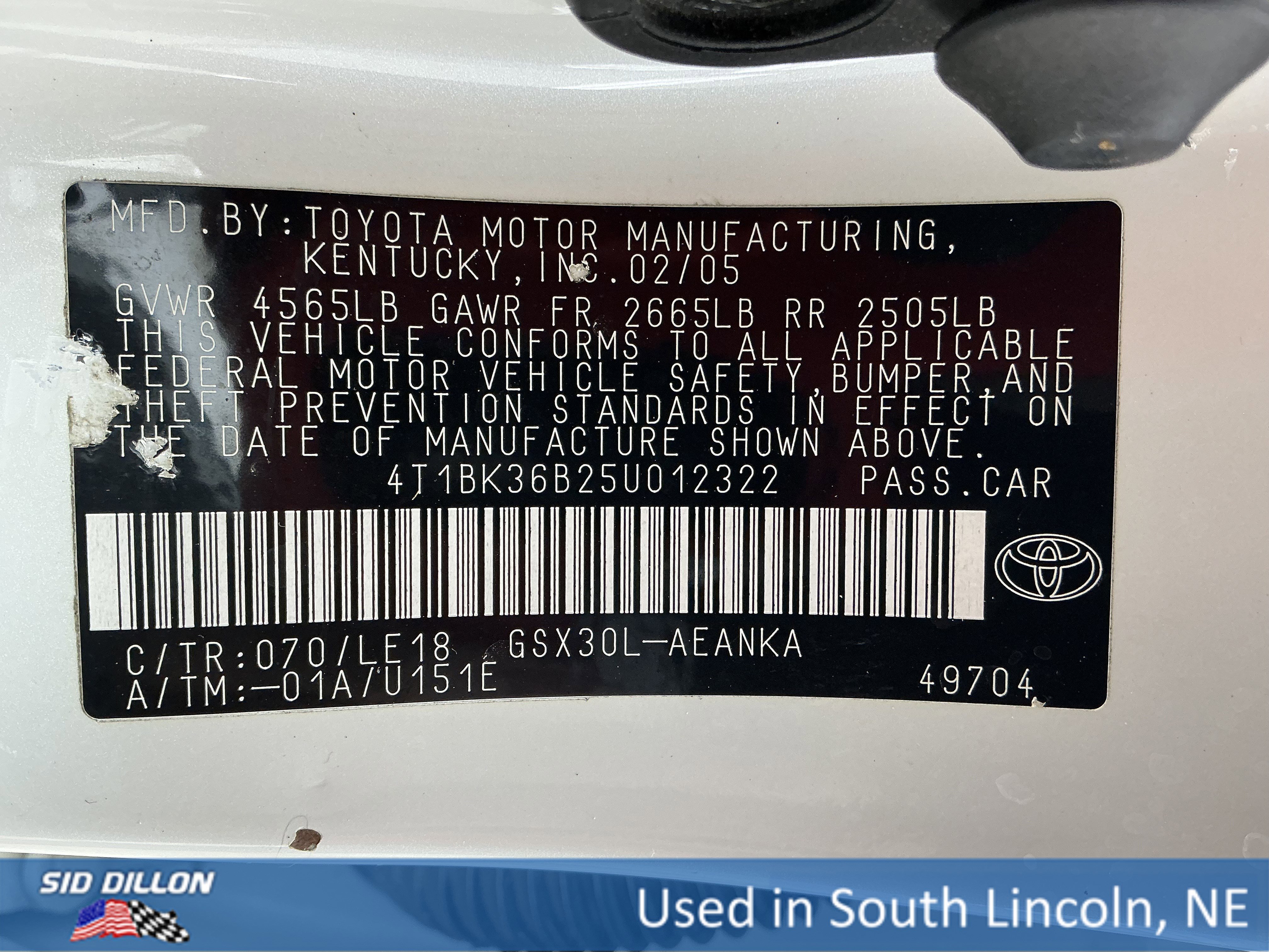 Used 2005 Blizzard Pearl Toyota XLS image 13
