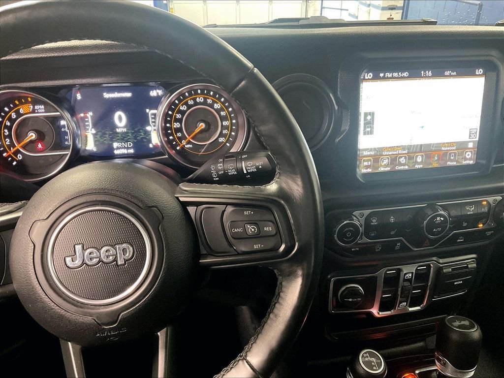 Used 2021 Black Jeep Unlimited Sport Altitude image 19