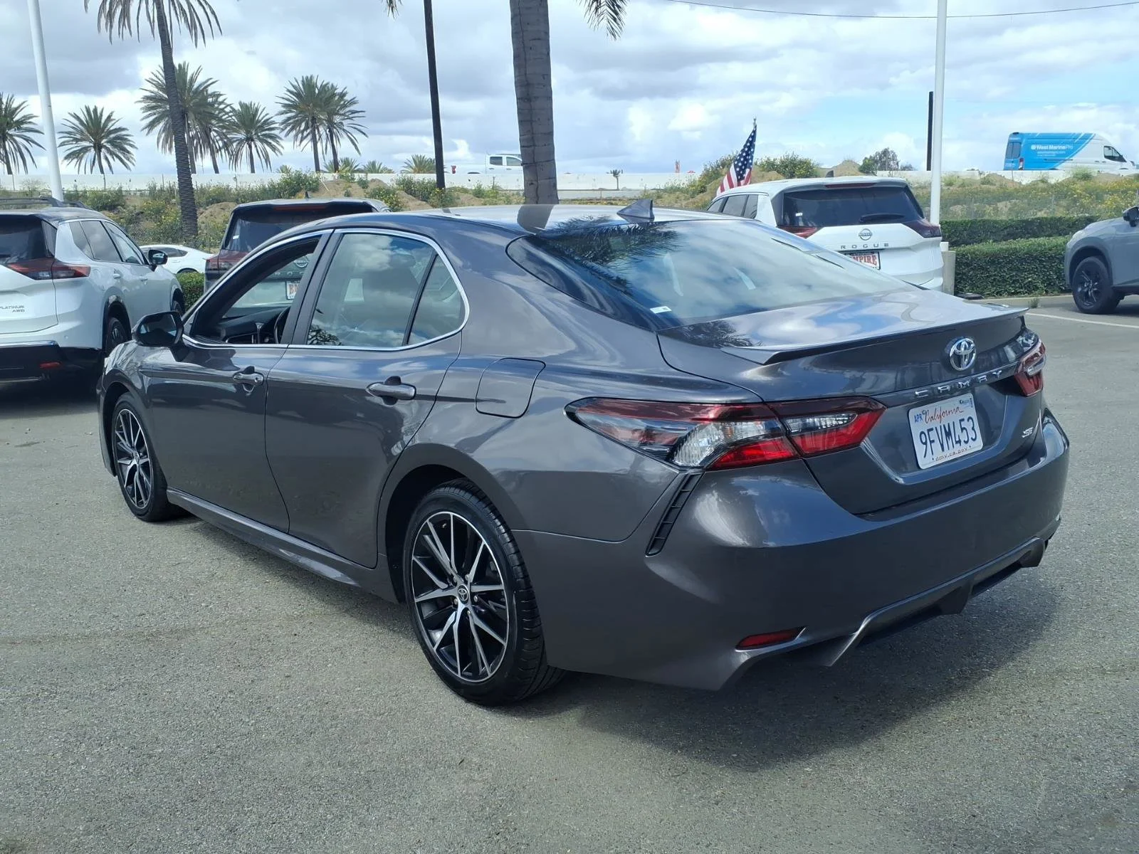 Used 2023 Predawn Gray Mica Toyota SE image 7