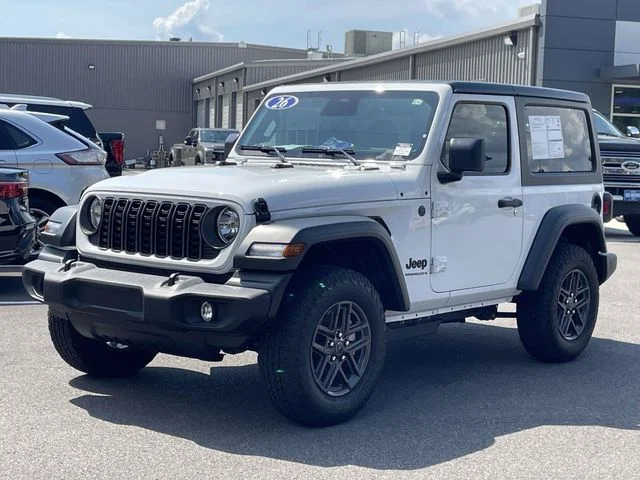 Used 2026 Bright White Clearcoat Jeep Sport S image 27