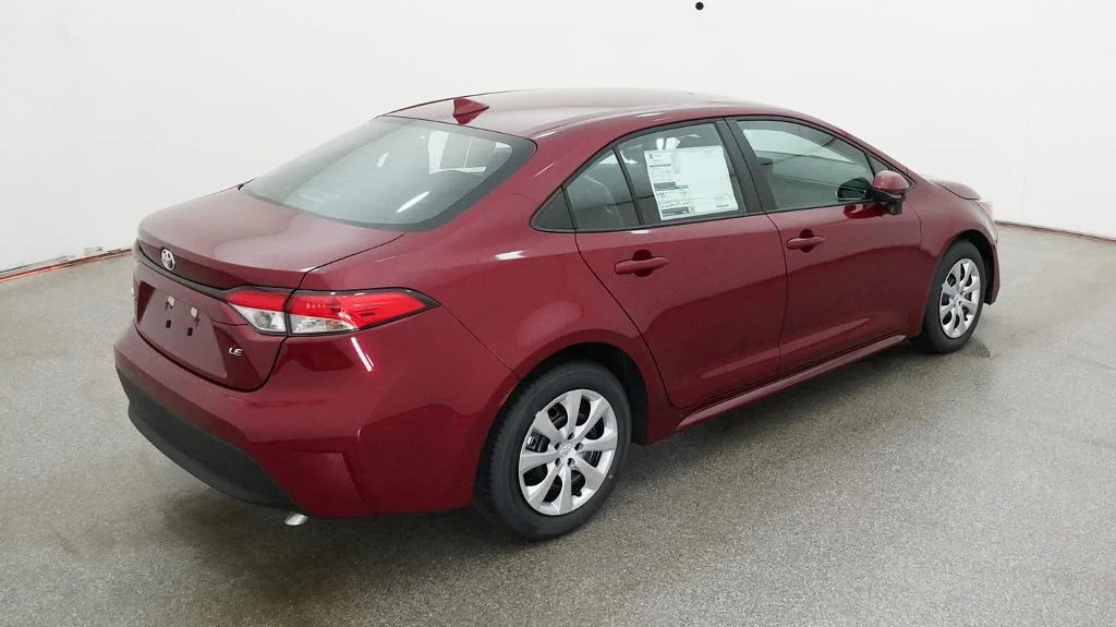 New 2026 Ruby Flare Pearl Toyota LE image 18