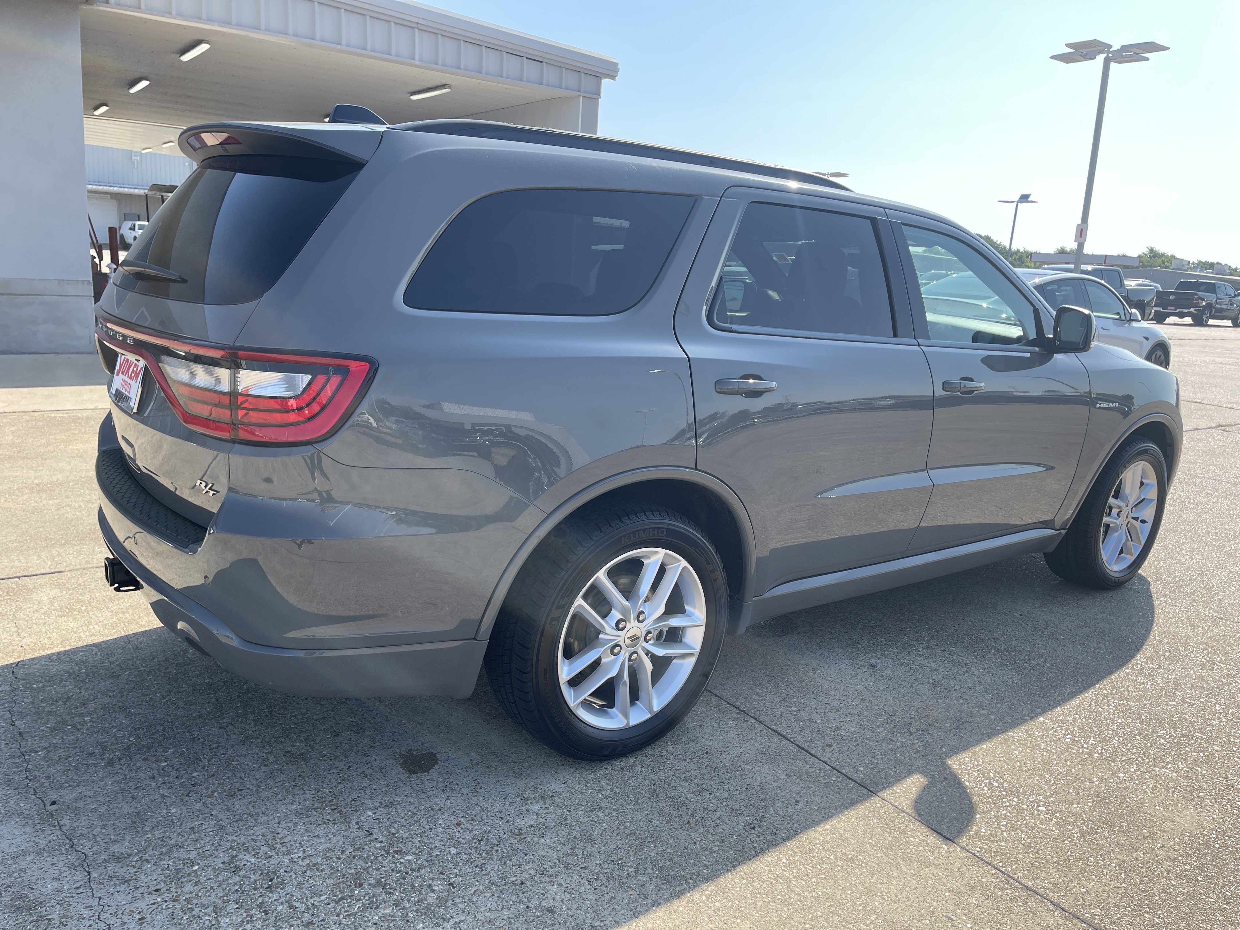 Used 2023 Destroyer Gray Clearcoat Dodge R/T Plus image 5