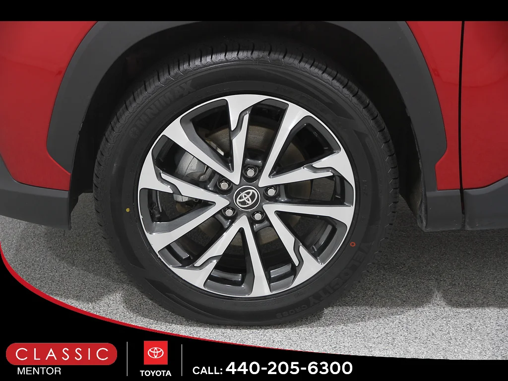 Certified Used 2025 Soul Red Crystal Toyota XLE image 21