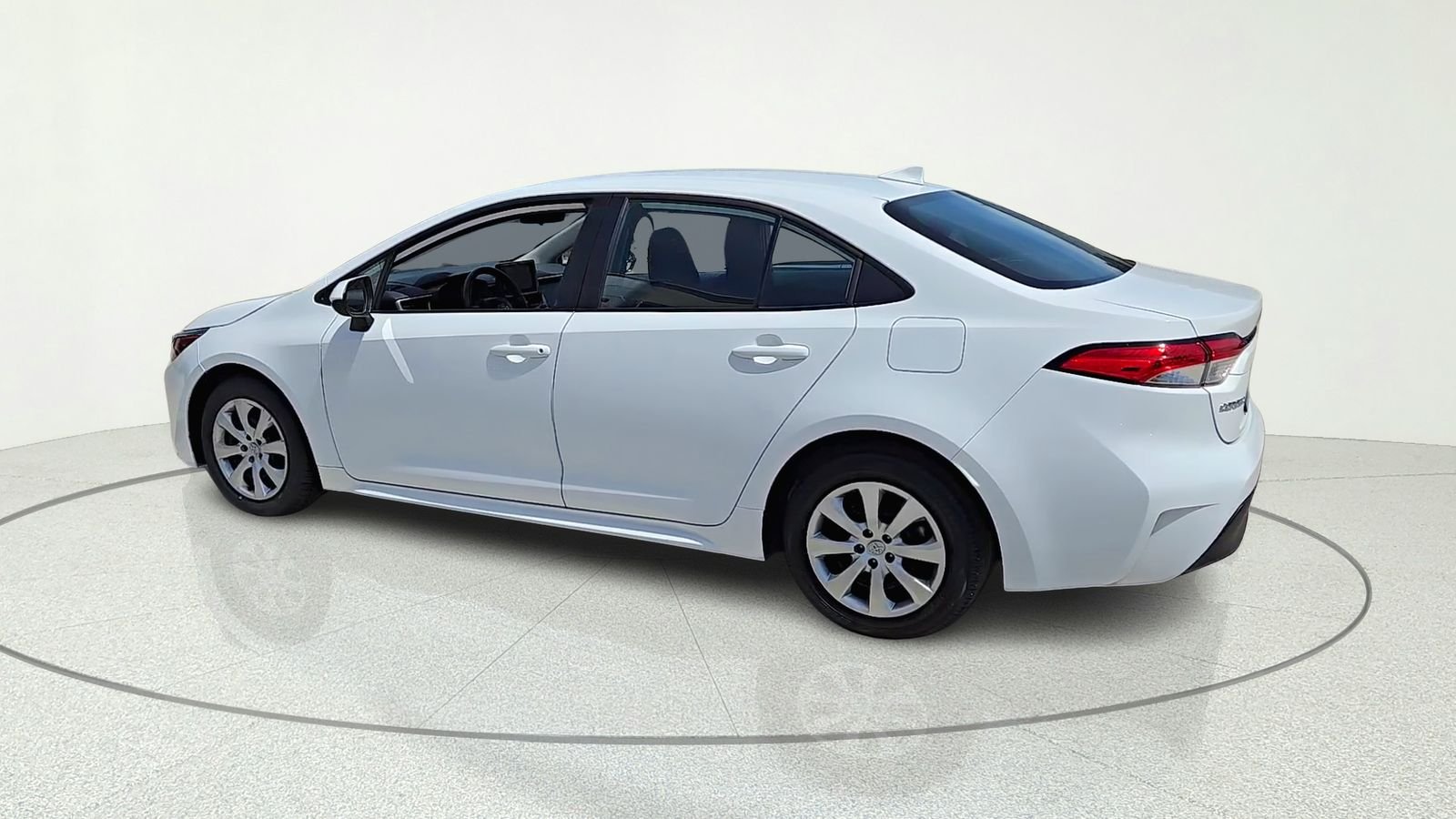 Used 2025 White Toyota LE image 6
