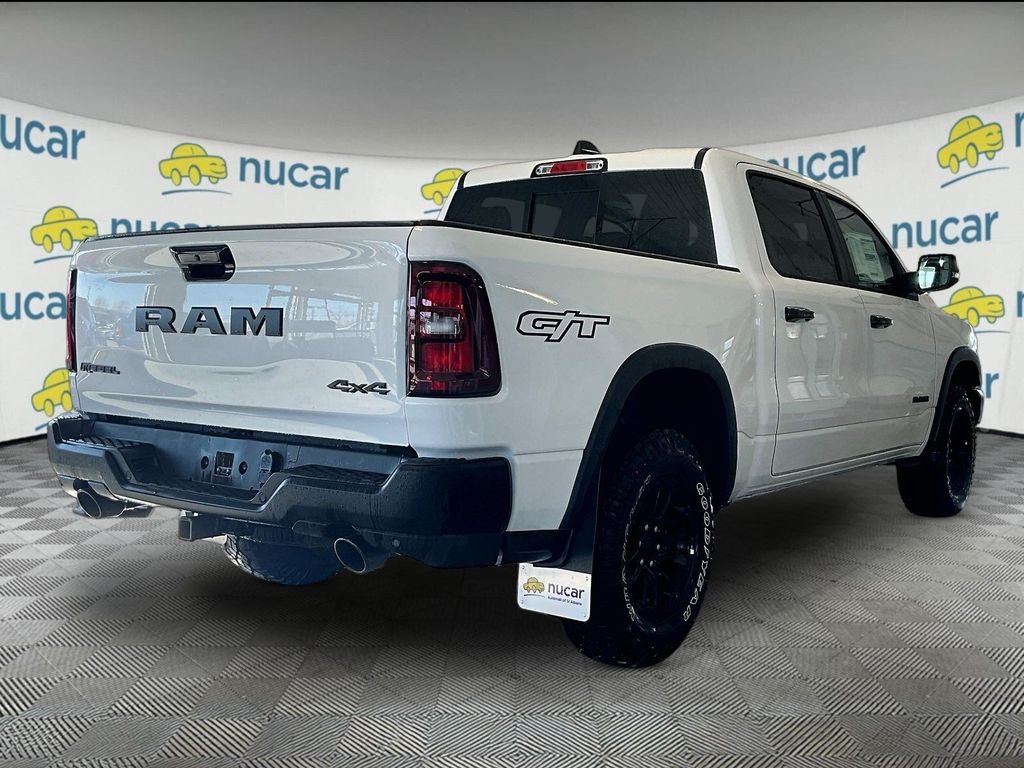 New 2026 Bright White Clearcoat Ram Rebel image 7