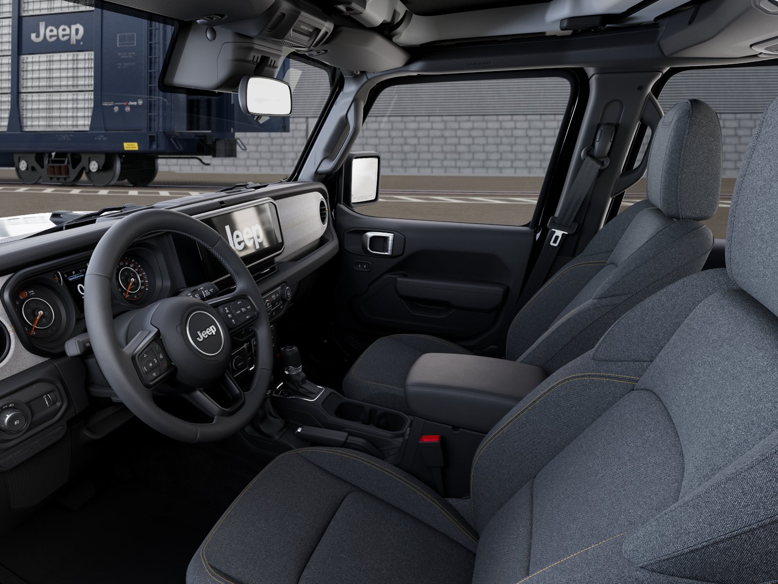 New 2026 Black Clear-Coat Exterior Paint Jeep Sport S image 22