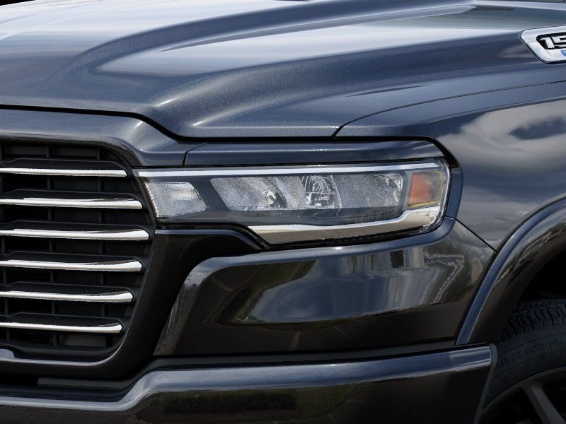 New 2027 Diamond Black Crystal Pearl-Coat Exterior Paint RAM Laramie image 10