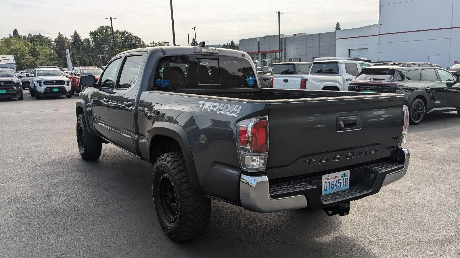Used 2023 Magnetic Gray Metallic Toyota TRD Off Road image 2