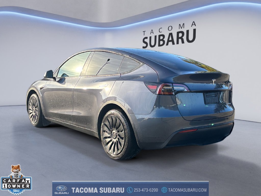 Used 2021 Gray Tesla Long Range image 3