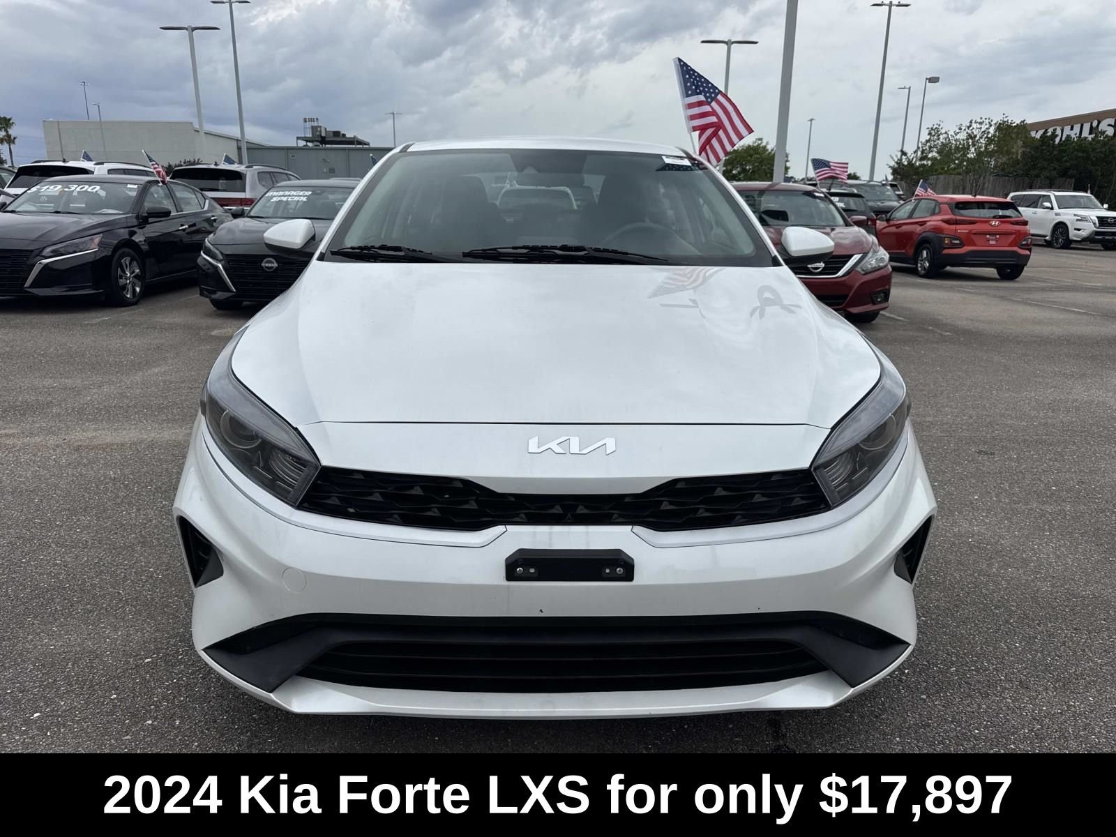 Used 2024 Kia Forte LXS with VIN 3KPF24AD1RE791348 for sale in D'Iberville, MS