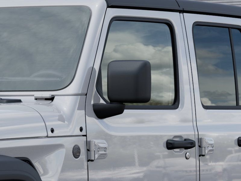 New 2026 Bright White Clear-Coat Exterior Paint Jeep Sport S image 12