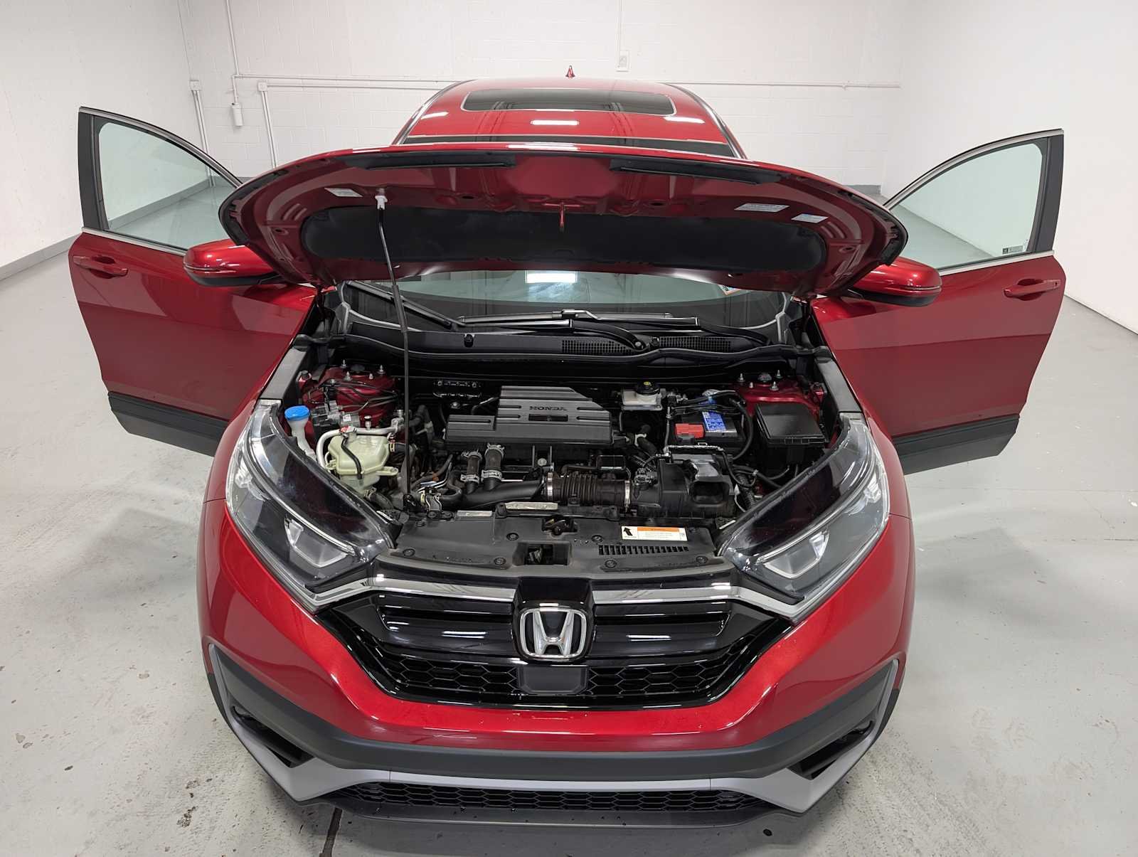 Certified Used 2022 Radiant Red Metallic Honda EX-L image 13