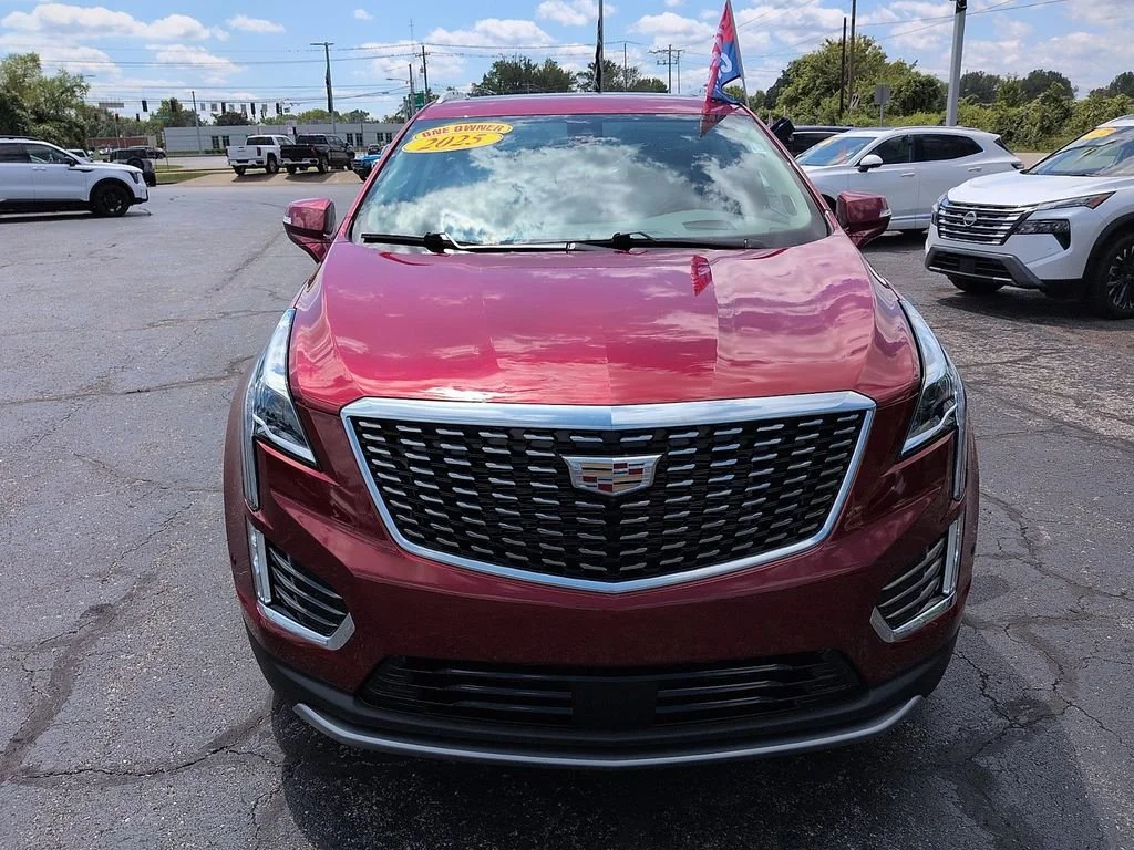 Used 2025 Red Cadillac Premium Luxury image 3