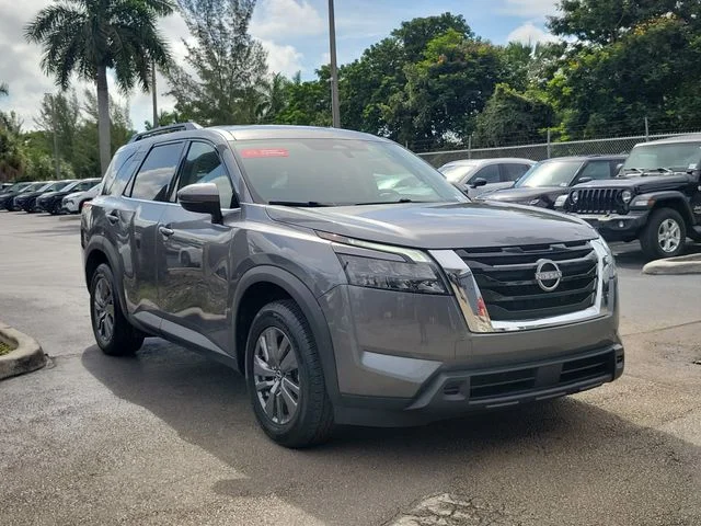 Certified Used 2025 Gray Nissan SV image 3