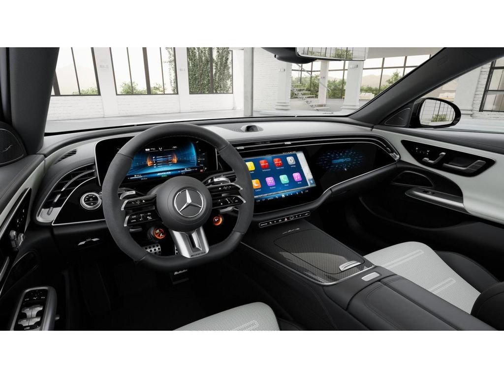 New 2027 MANUFAKTUR Moonlight White Metallic Mercedes-Benz AMG® E 53 E 4MATIC+ Sedan image 45