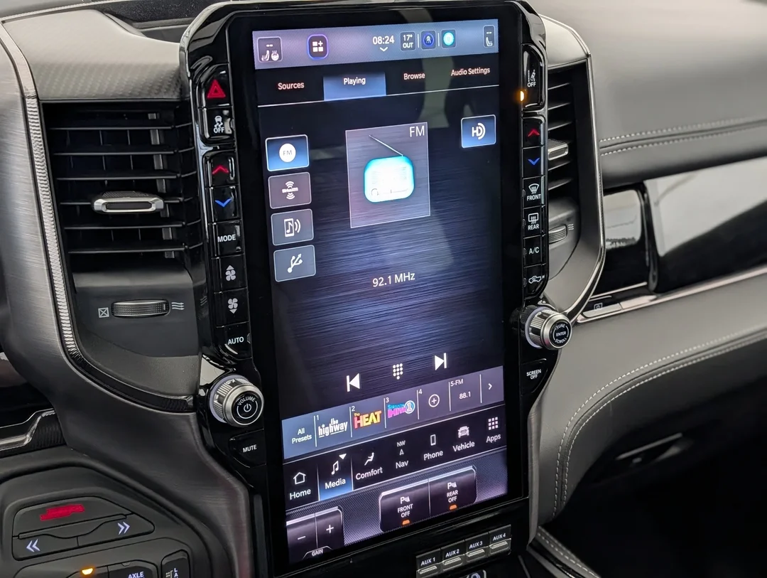 New 2026 Black RAM RHO - - 4x4 - Bilstein Shocks - Panoramic Sunroof - Leather Suede Seats & More! image 23