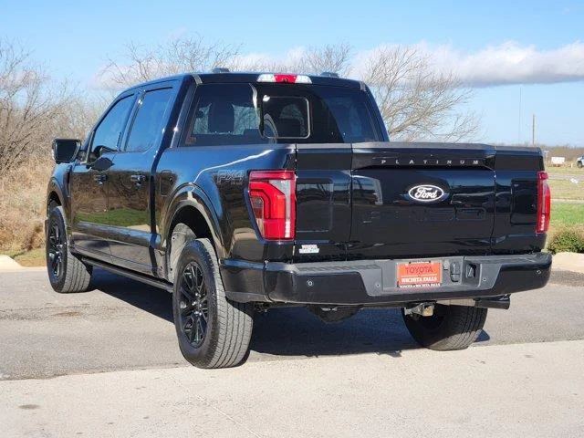 Used 2024 Agate Black MET Ford Platinum 4x4 SuperCrew Cab 5.5 ft. box 145 in. WB image 5