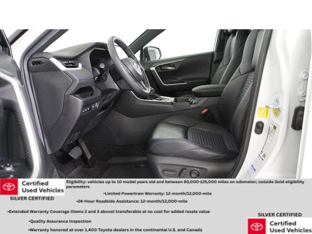 Used 2021 Blizzard Pearl/Midnight Black Metallic Toyota Hybrid XSE image 13