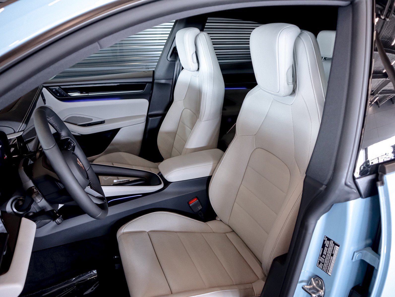New 2026 Frozen Blue Metallic Porsche Electric image 5